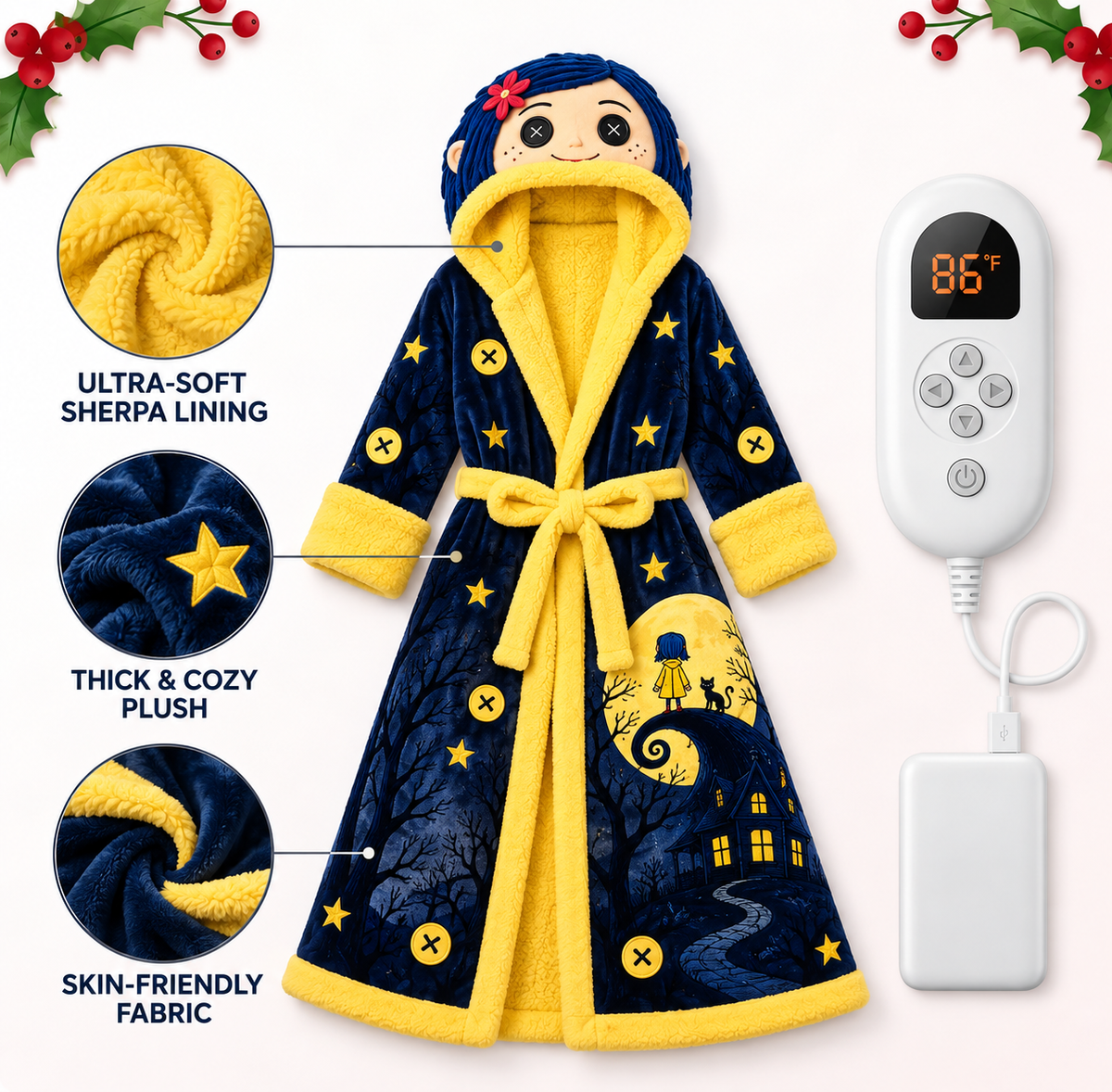 Coraline Heat Robe